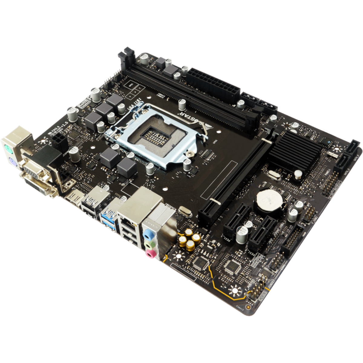 Placa Mãe Biostar H310MHD PRO, Chipset H310, Intel LGA 1151, mATX, DDR4