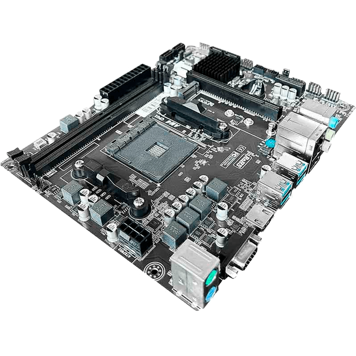 Placa Mãe BRX A320, Chipset A320, AMD AM4, MATX, DDR4, A320BRX