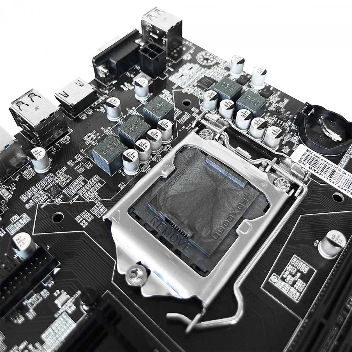 Placa Mãe BRX H110, Chipset H110, Intel LGA 1151, MATX, DDR4, PMBRXH110DDR4-1000 