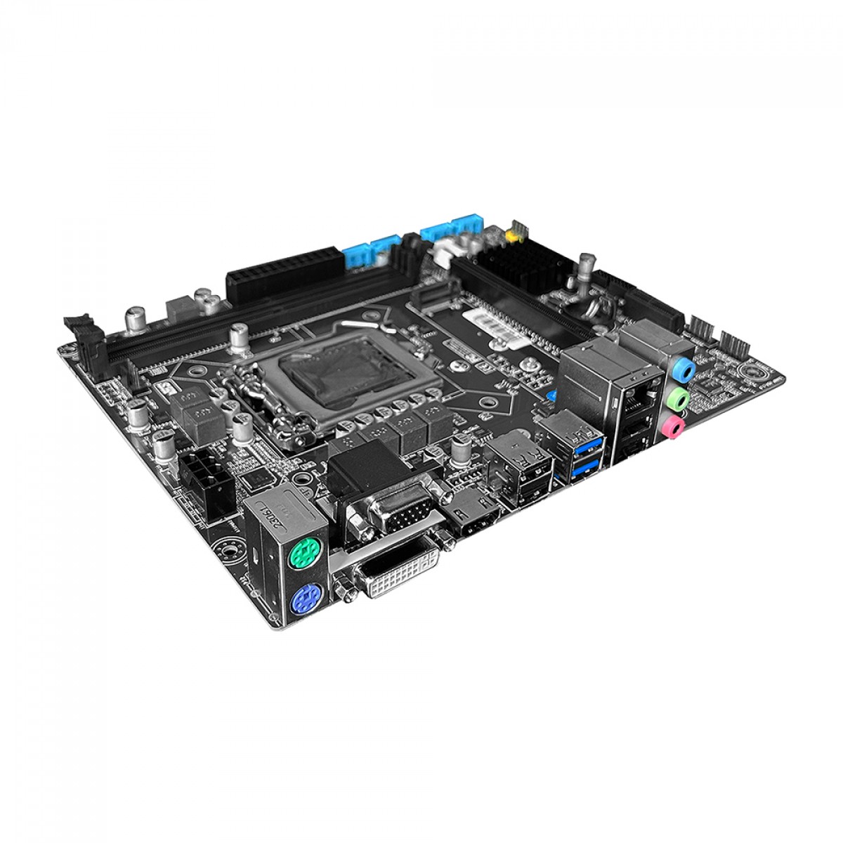 Placa Mãe BRX H310, Chipset H310, Intel LGA 1151, MATX, DDR4, 1151BRX