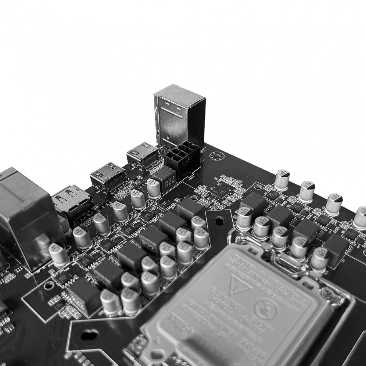 Placa Mãe BRX H610, Chipset H610, Intel LGA 1700, mATX, DDR4, PM-H6101700