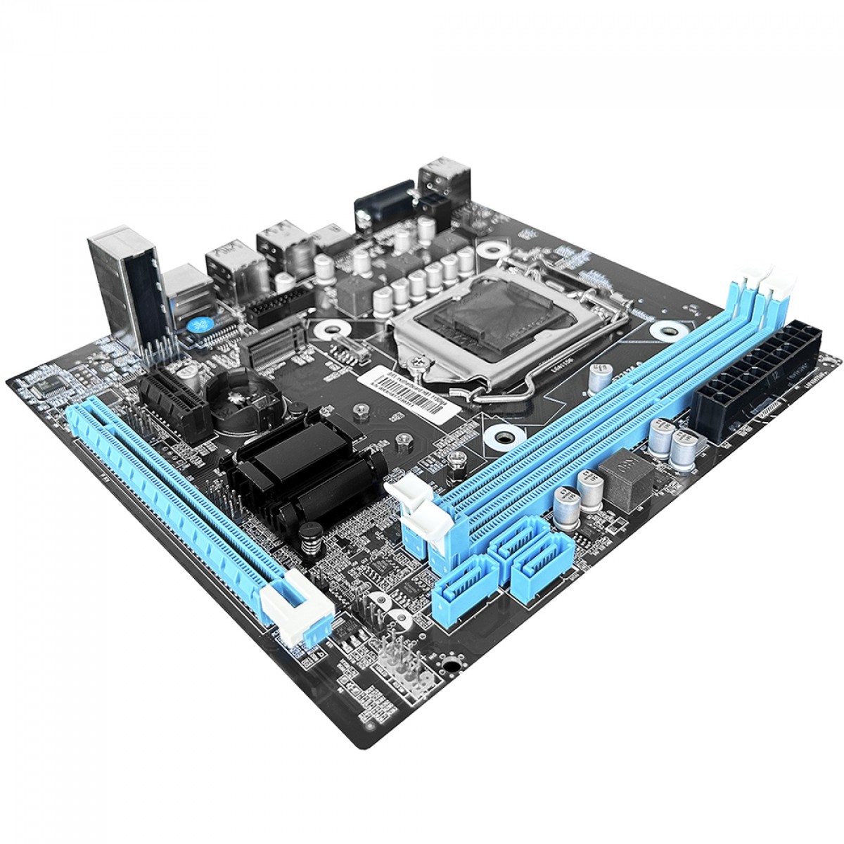 Placa Mãe BRX H81, Chipset H81, Intel LGA 1150, MATX, DDR3,  PMBRX-H811150-1000