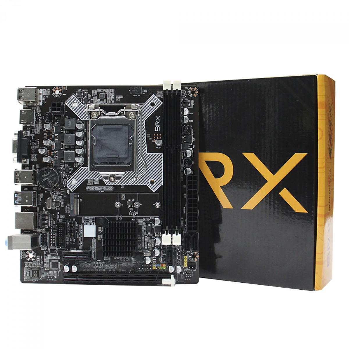Placa Mãe BRX H81 M.2, Chipset H81, Intel LGA 1150, MATX, DDR3