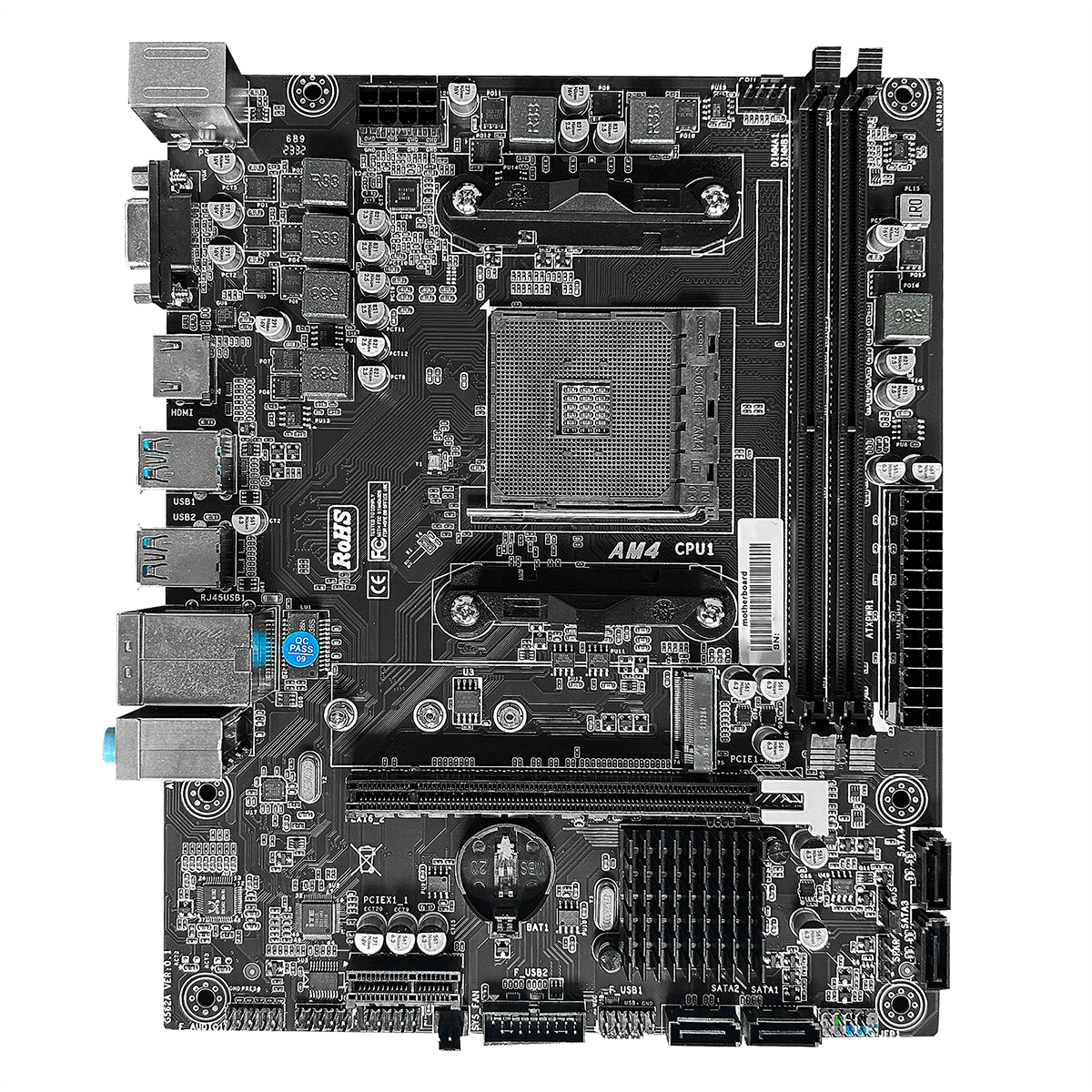 Placa Mãe BRX Storm Z A320, Chipset A320, AMD AM4, mATX, PMSZ-AMDA320