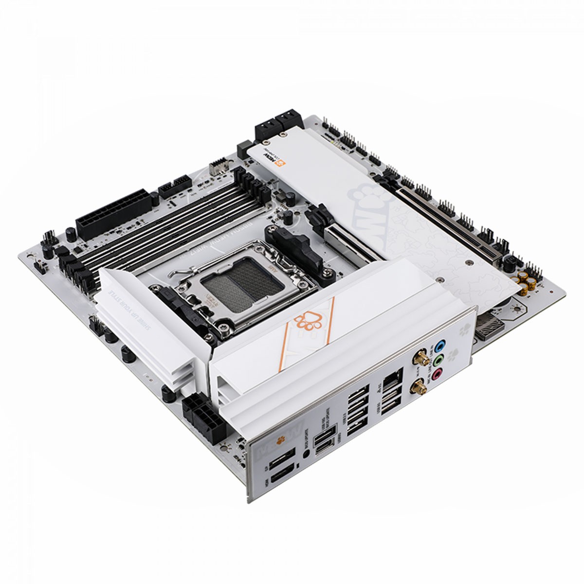 Placa Mãe Colorfire B850M-MEOW WIFI7 V14, Chipset B850, AMD AM5, MATX, DDR5