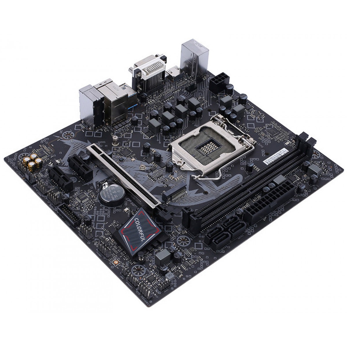 Placa Mãe Colorful BATTLE-AX B460M-D V20, Chipset B460, Intel LGA 1200, mAXT, DDR4, 110001207302