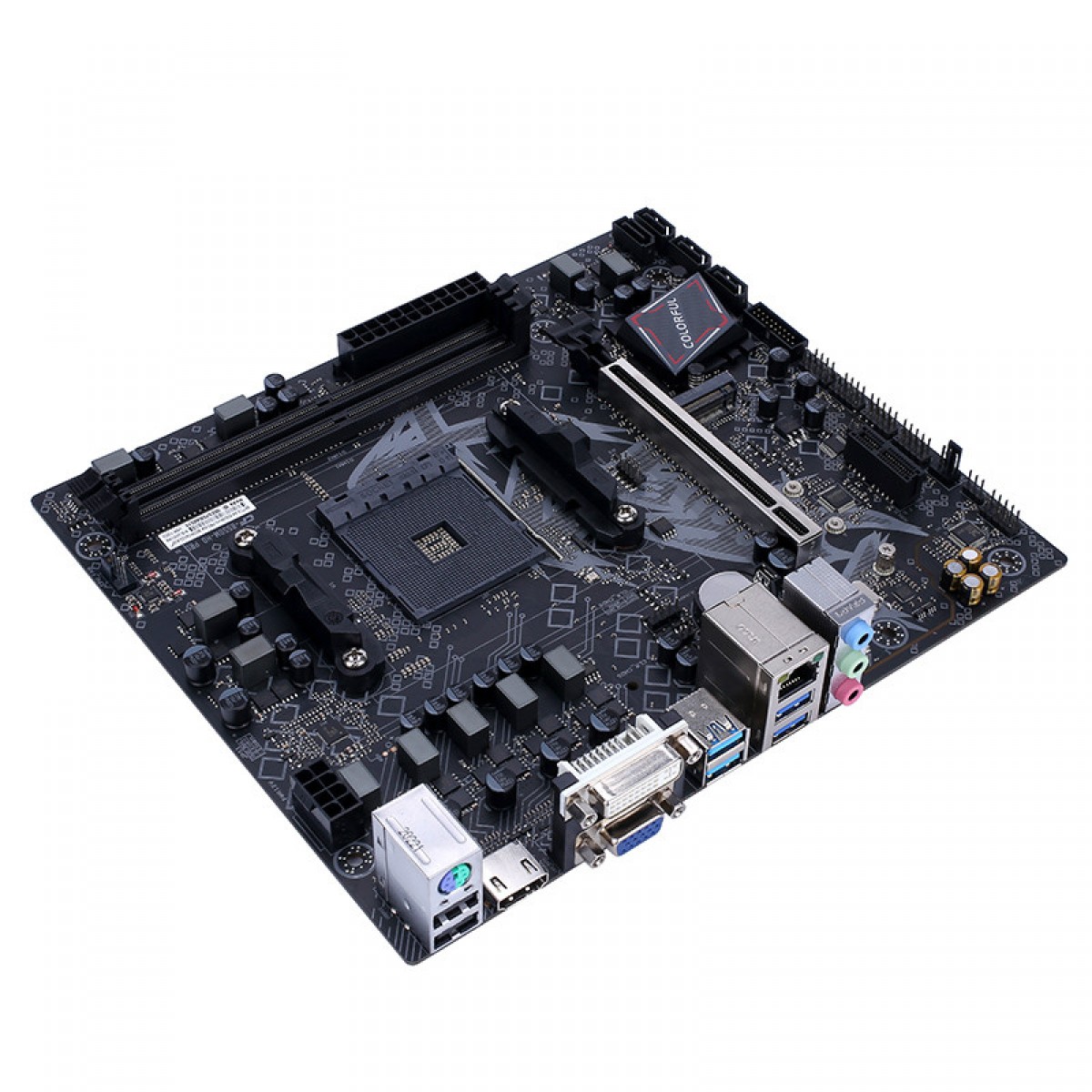 Placa Mãe Colorful Battle-AX B550M-HD PRO V14, Chipset B550, AMD AM4, mATX, DDR4