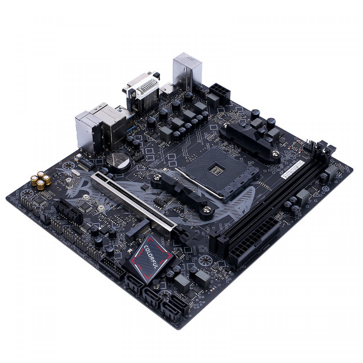 Placa Mãe Colorful Battle-AX B550M-HD PRO V14, Chipset B550, AMD AM4, mATX, DDR4