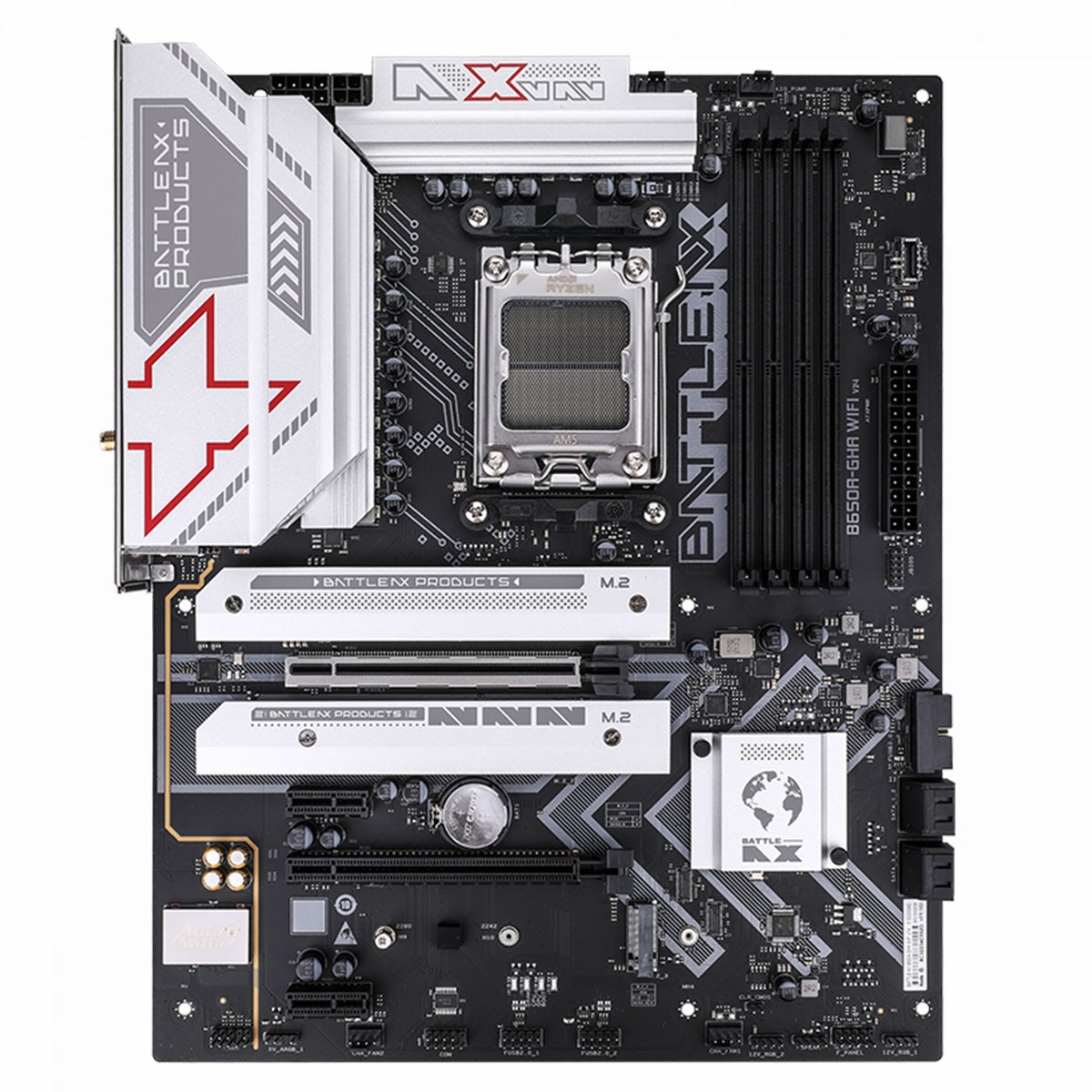 Placa Mãe Colorful Battle-AX B650A-GHA WIFI V14, Chipset B650, AMD AM5, ATX, DDR5