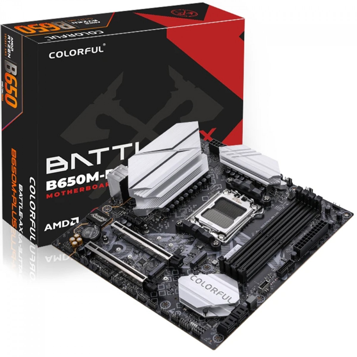 Placa Mãe Colorful Battle-AX B650M-Plus V14, Chipset B650, AMD AM5
