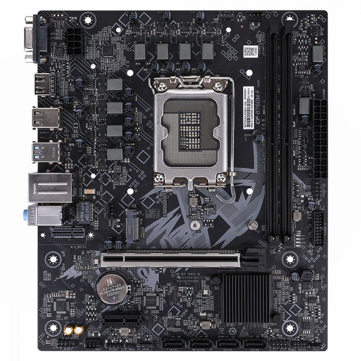 Placa Mãe Colorful Battle-AX B760M-F V20A, Chipset B760, Intel LGA 1700, MATX, DDR4