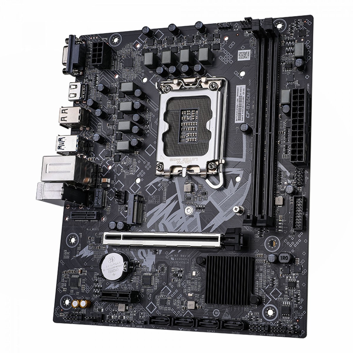 Placa Mãe Colorful Battle-AX B760M-F V20A, Chipset B760, Intel LGA 1700, MATX, DDR4