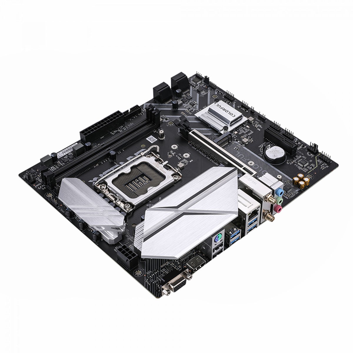 Placa Mãe Colorful Battle-AX B760M-G WIFI V20A, Chipset B760, Intel LGA 1700, MATX, DDR4