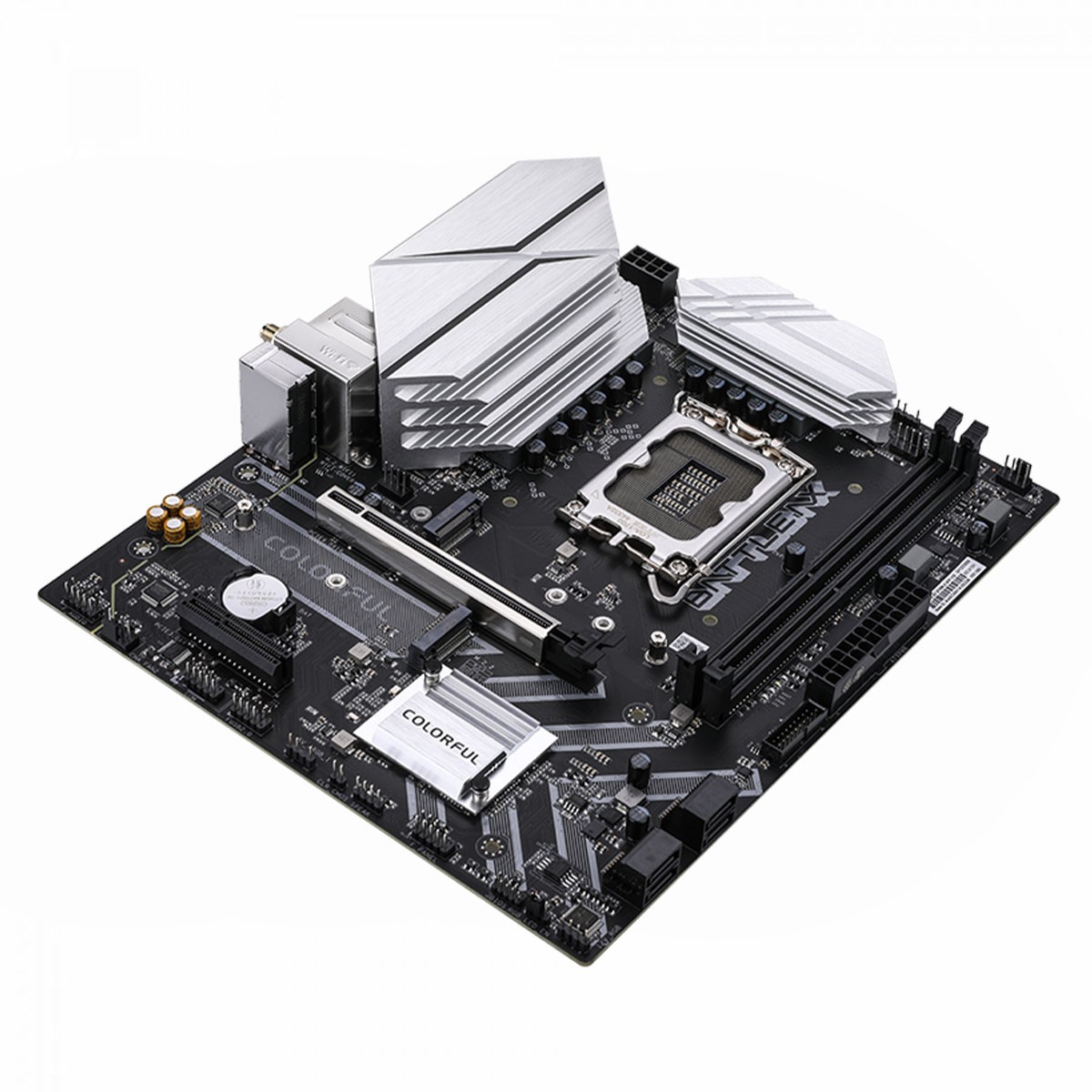 Placa Mãe Colorful Battle-AX B760M-G WIFI V20A, Chipset B760, Intel LGA 1700, MATX, DDR4