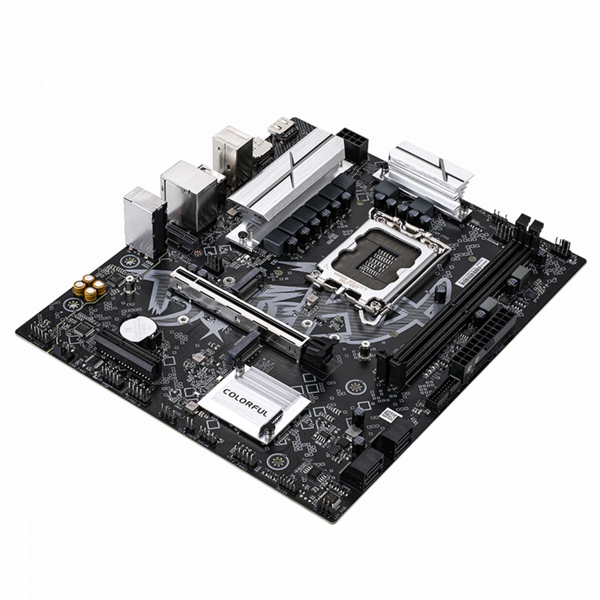 Placa Mãe Colorful Battle-AX B760M-K D5 V21A, Chipset B760, Intel LGA 1700, MATX, DDR5