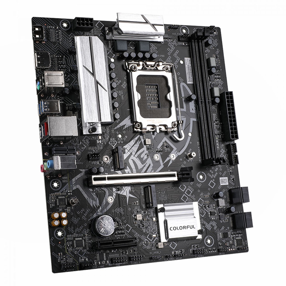 Placa Mãe Colorful Battle-AX B760M-K D5 V21A, Chipset B760, Intel LGA 1700, MATX, DDR5