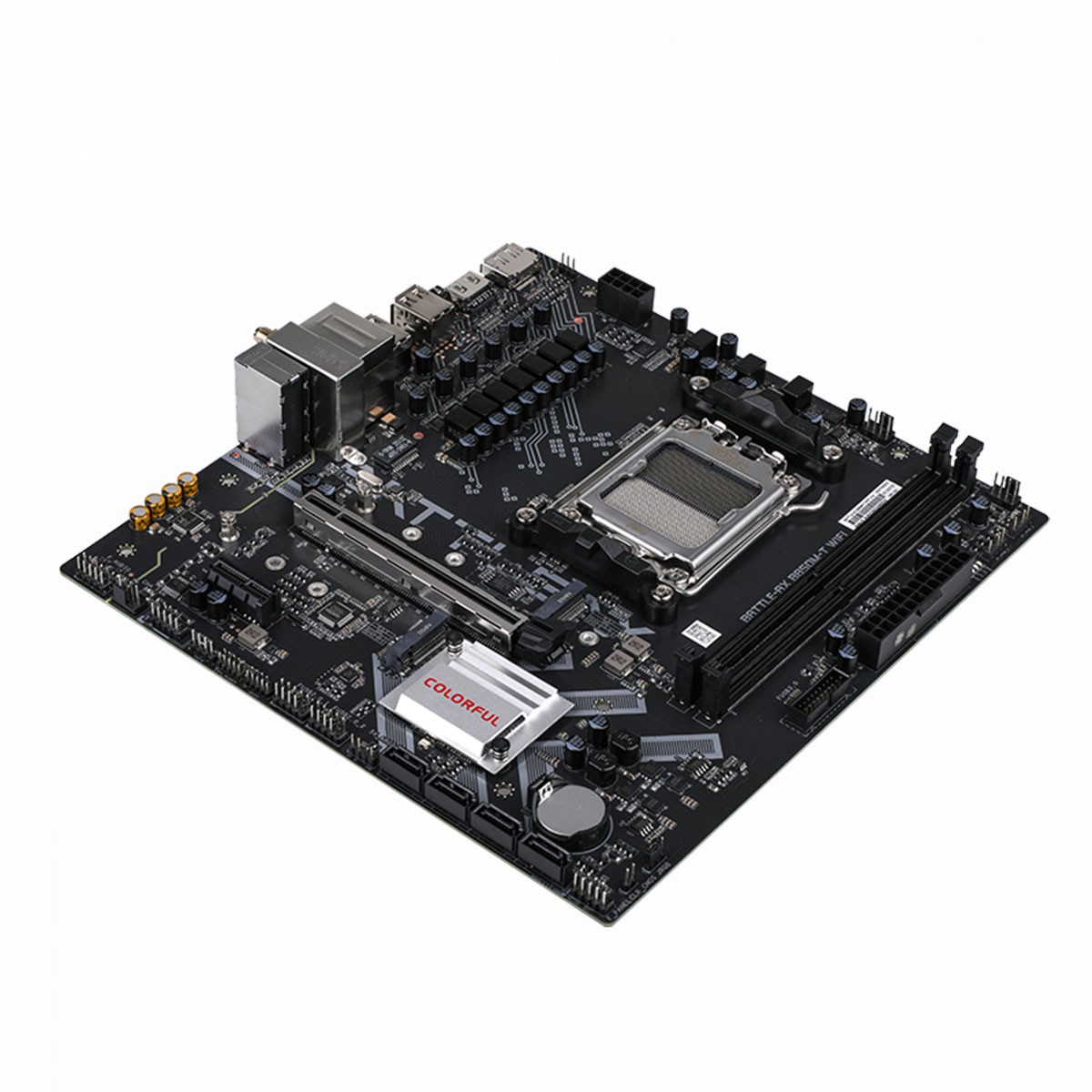Placa Mãe Colorful Battle-AX B850M-T WIFI V14, Chipset B850, AMD AM5, MATX, DDR5