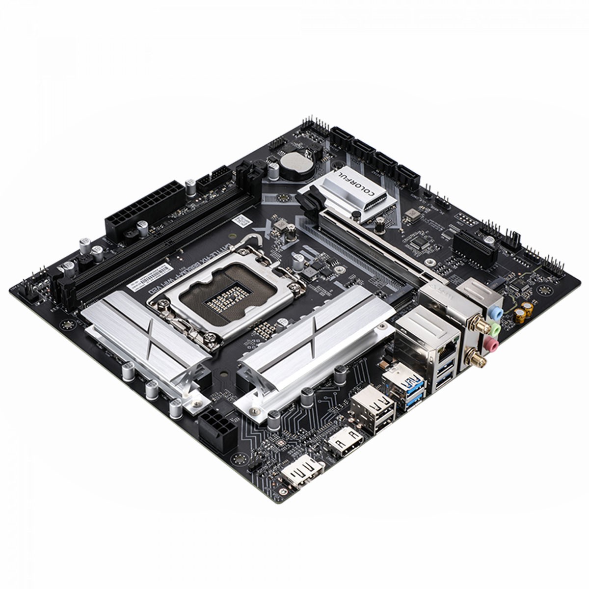 Placa Mãe Colorful Battle-AX B860M-P WIFI V20, Chipset B860, Intel LGA 1851, MATX, DDR5