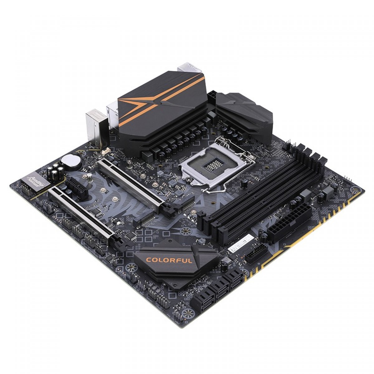 Placa Mãe Colorful Battle-Ax Z590M Gaming V20, Chipset Z590, Intel LGA 1200, mATX, DDR4