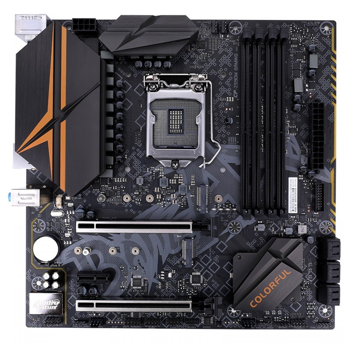 Placa Mãe Colorful Battle-Ax Z590M Gaming V20, Chipset Z590, Intel LGA 1200, mATX, DDR4