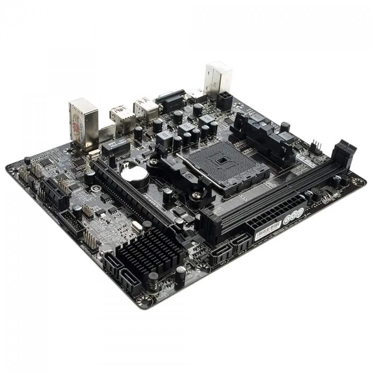 Placa Mãe Colorful C.A68M-E V15, Chipset A68H, AMD FM2, MATX, DDR3
