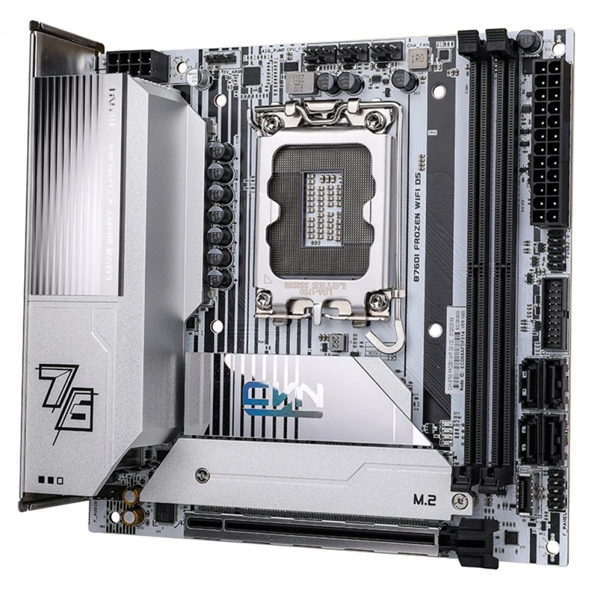 Placa Mãe Colorful CVN B760I Frozen WiFi D5 V20, Chipset B760, Intel LGA 1700, mini-ITX, DDR5