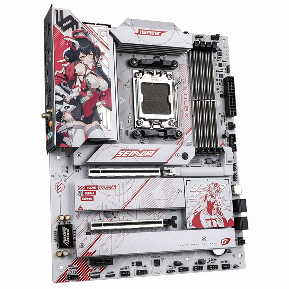 Placa Mãe Colorful iGame X870 Senna V14, Chipset X870, AMD AM5, ATX, DDR5