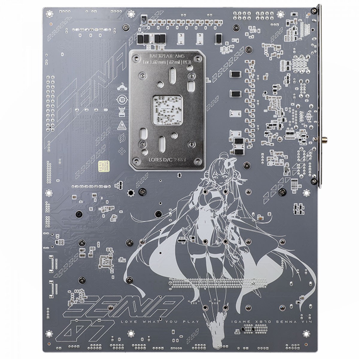 Placa Mãe Colorful iGame X870 Senna V14, Chipset X870, AMD AM5, ATX, DDR5