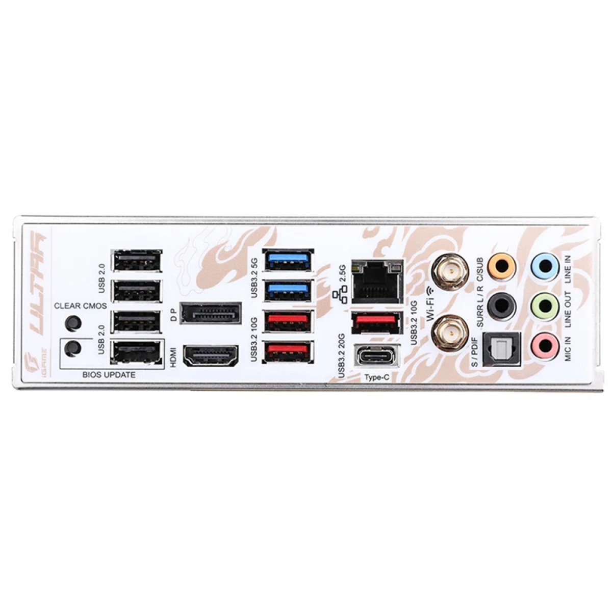 Placa Mãe Colorful iGame Z790D5 Loong Edition V20, Chipset Z790, Intel LGA 1700, ATX, DDR5, Branco