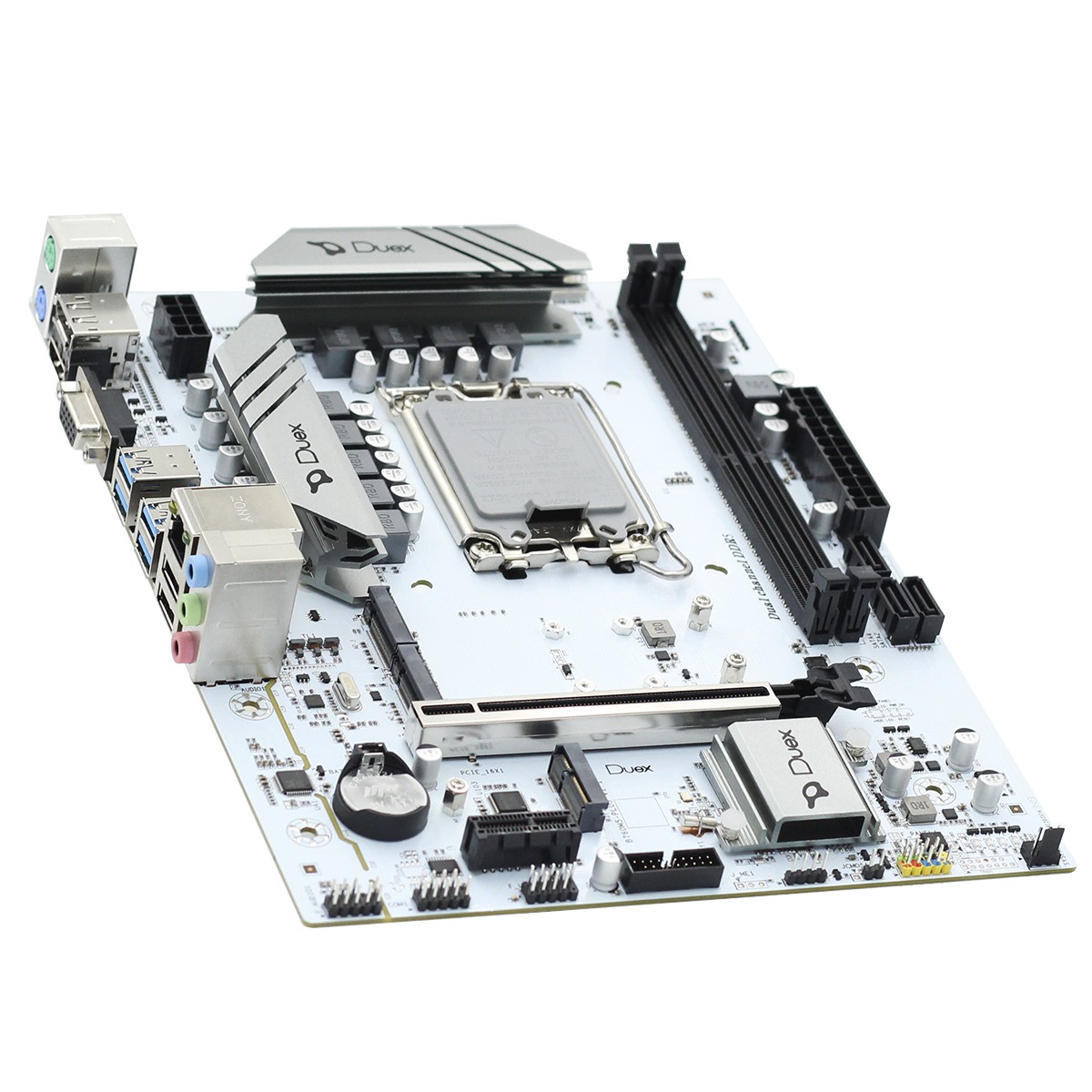 Placa Mãe Duex DX-B760ZG Gaming, Chipset B760, Intel LGA 1700, MATX, DDR5