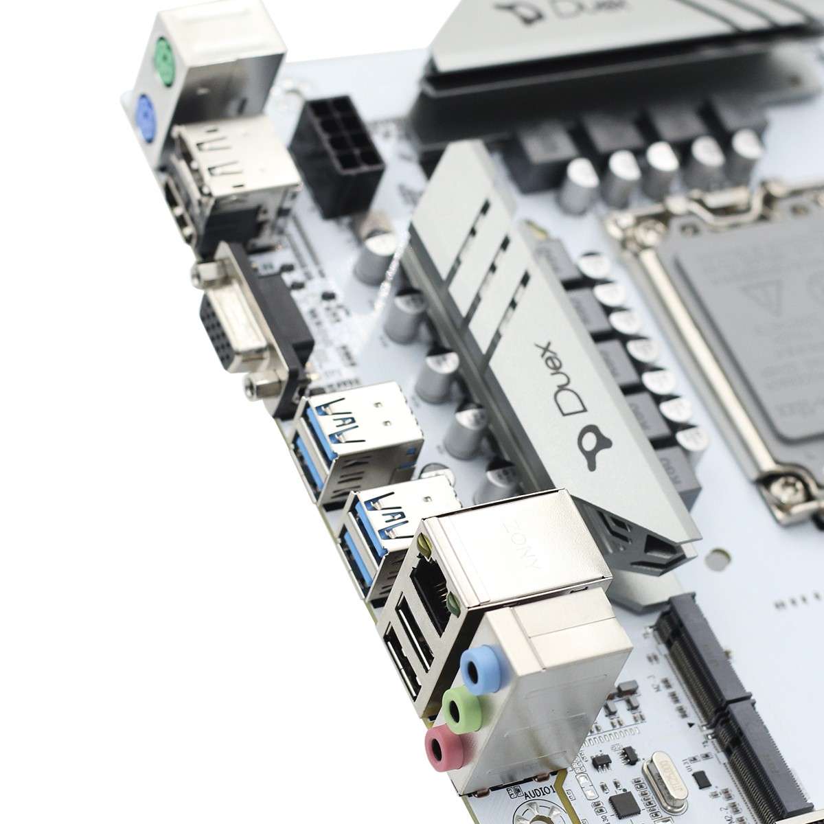 Placa Mãe Duex DX-B760ZG Gaming, Chipset B760, Intel LGA 1700, MATX, DDR5