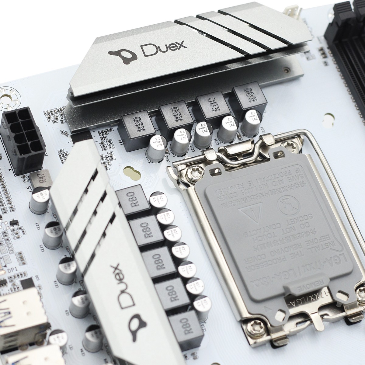 Placa Mãe Duex DX-B760ZG Gaming, Chipset B760, Intel LGA 1700, MATX, DDR5