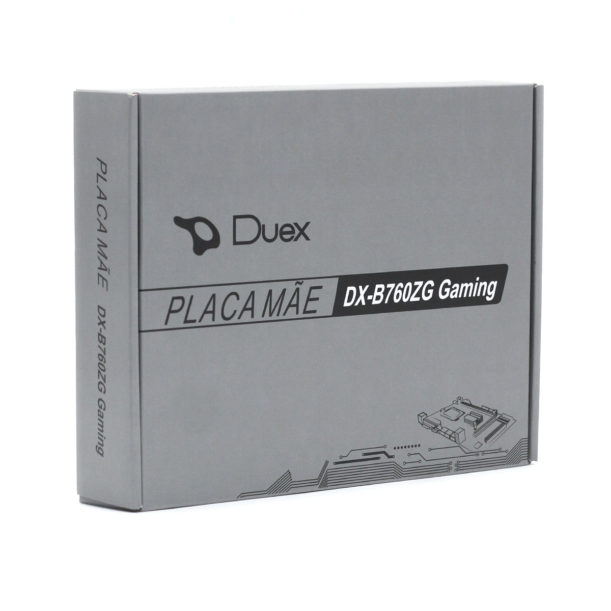 Placa Mãe Duex DX-B760ZG Gaming, Chipset B760, Intel LGA 1700, MATX, DDR5