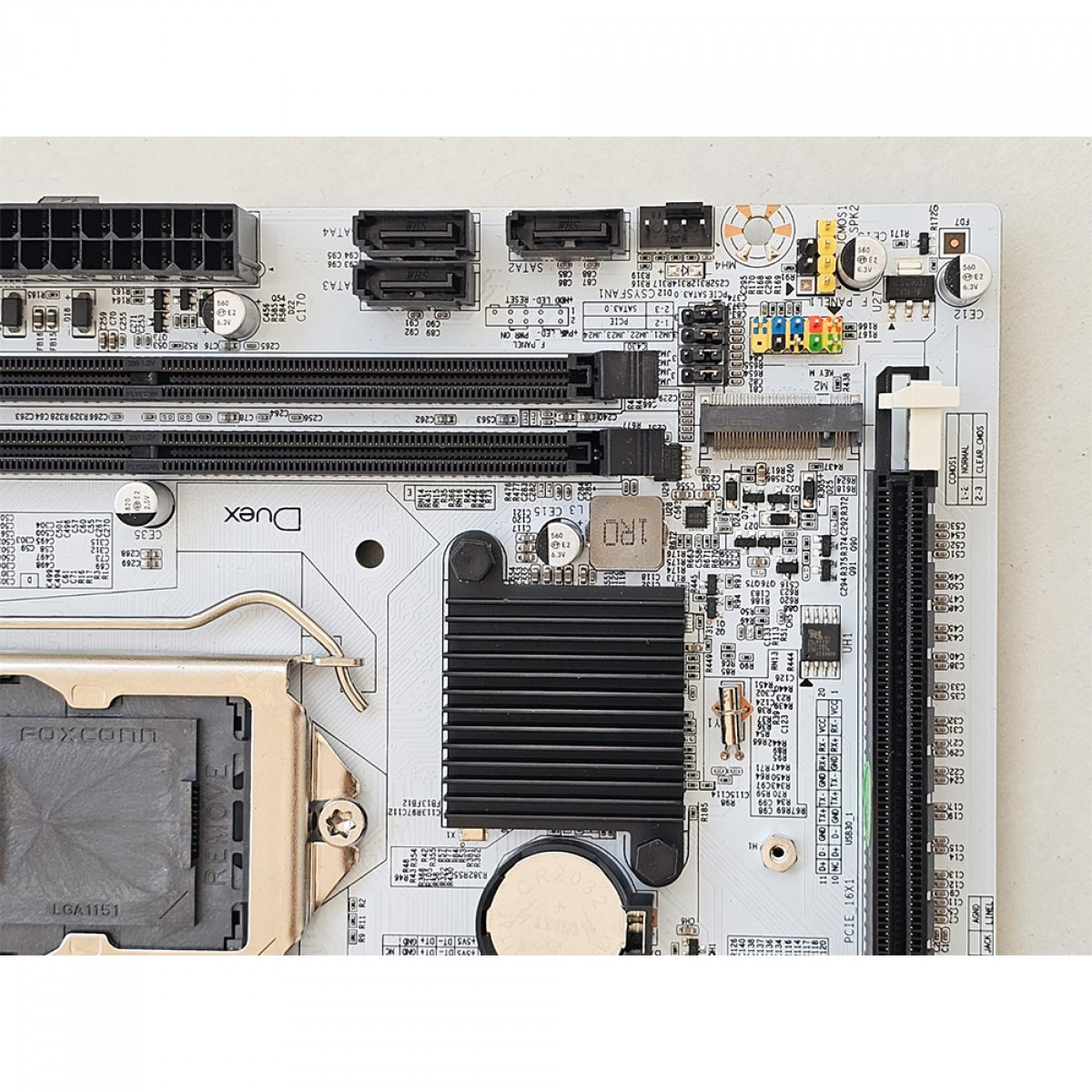 Placa Mãe Duex DX H310ZG, Chipset H310, Intel LGA 1151, MATX, White, DDR4