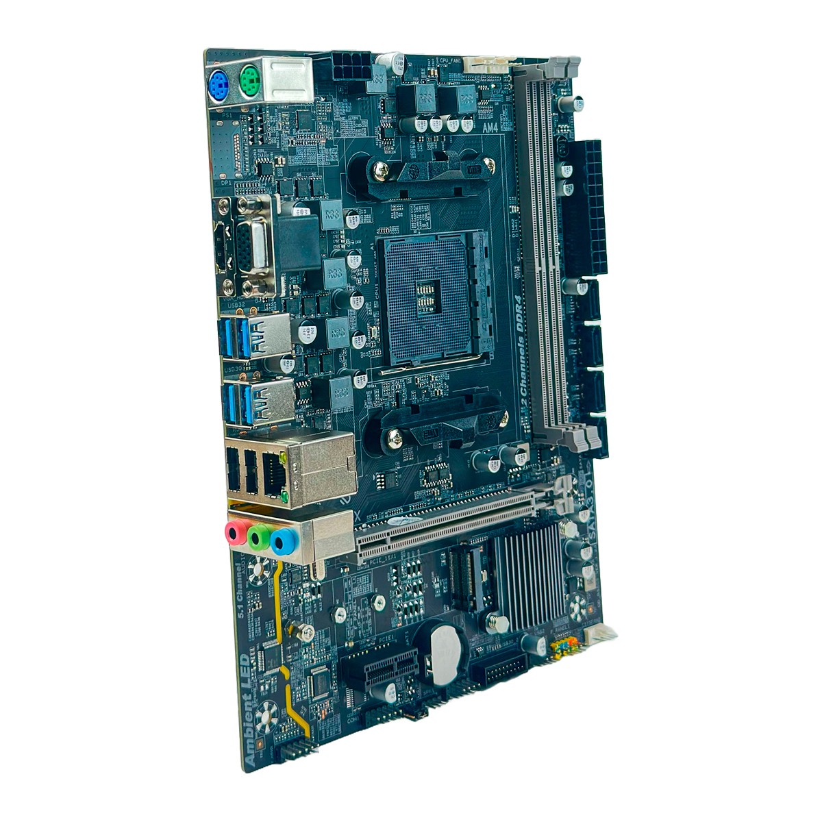 Placa Mãe Duex DXMBA520G M.2, Chipset A520, AMD AM4, MATX, DDR4