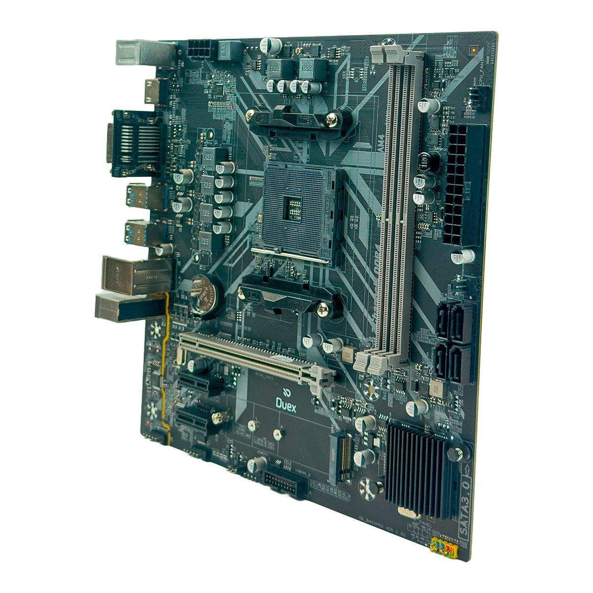 Placa Mãe Duex DXMBB450G, Chipset B450, AMD AM4, MATX, DDR4