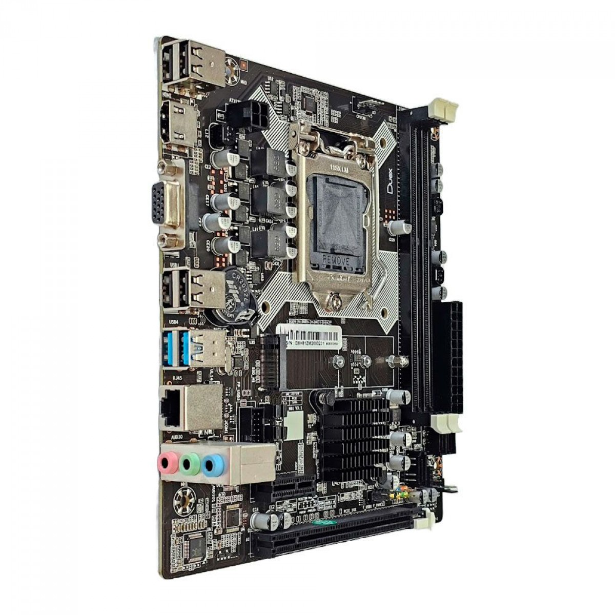 Placa Mãe Duex DXMBH81G M2, Chipset H81, Intel LGA 1150, MATX, DDR3