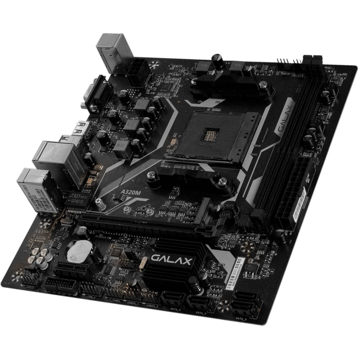 Placa Mãe Galax A320M, Chipset A320, AMD AM4, mATX, DDR4, AA320MAGL01BW