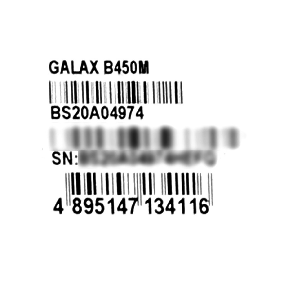 Placa Mãe Galax B450M, Chipset B450, AMD AM4, mATX, DDR4, AB450MAGCHJ1CW
