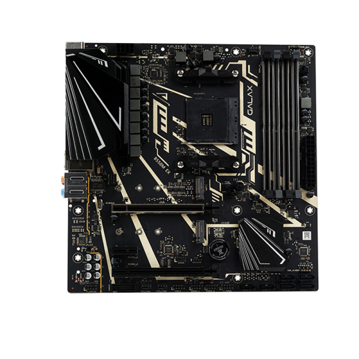 Placa Mãe Galax B550M EX, Chipset B550, AMD AM4, mATX, DDR4