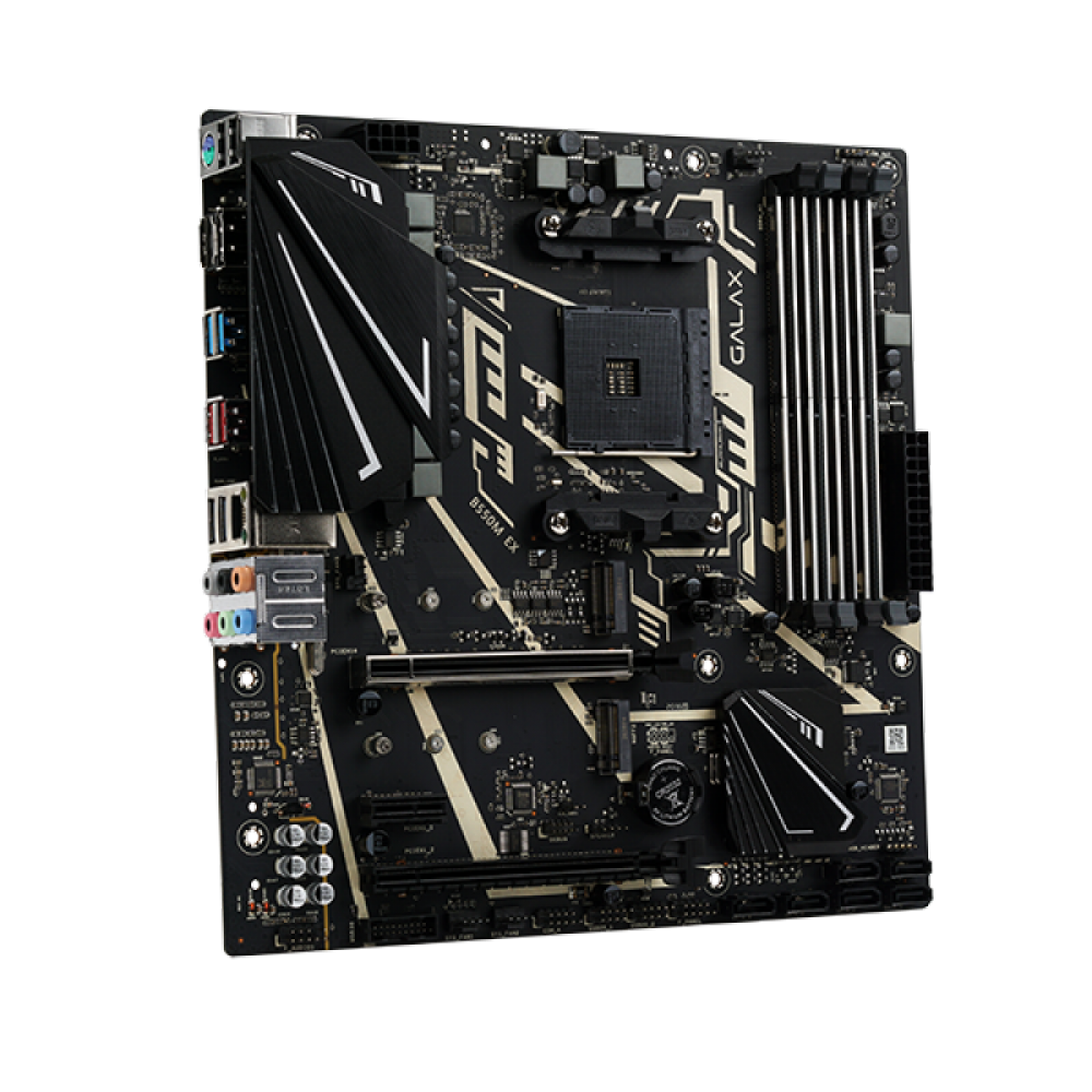 Placa Mãe Galax B550M EX, Chipset B550, AMD AM4, mATX, DDR4