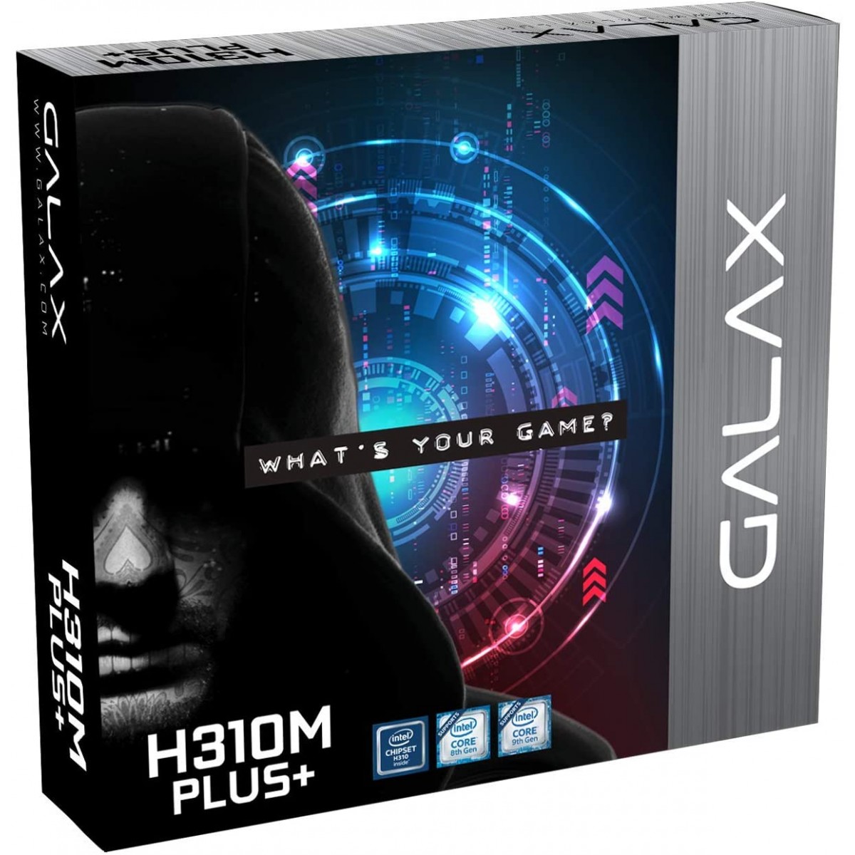 Placa Mãe Galax H310M Plus+, Chipset H310, Intel LGA 1151, mATX, DDR4