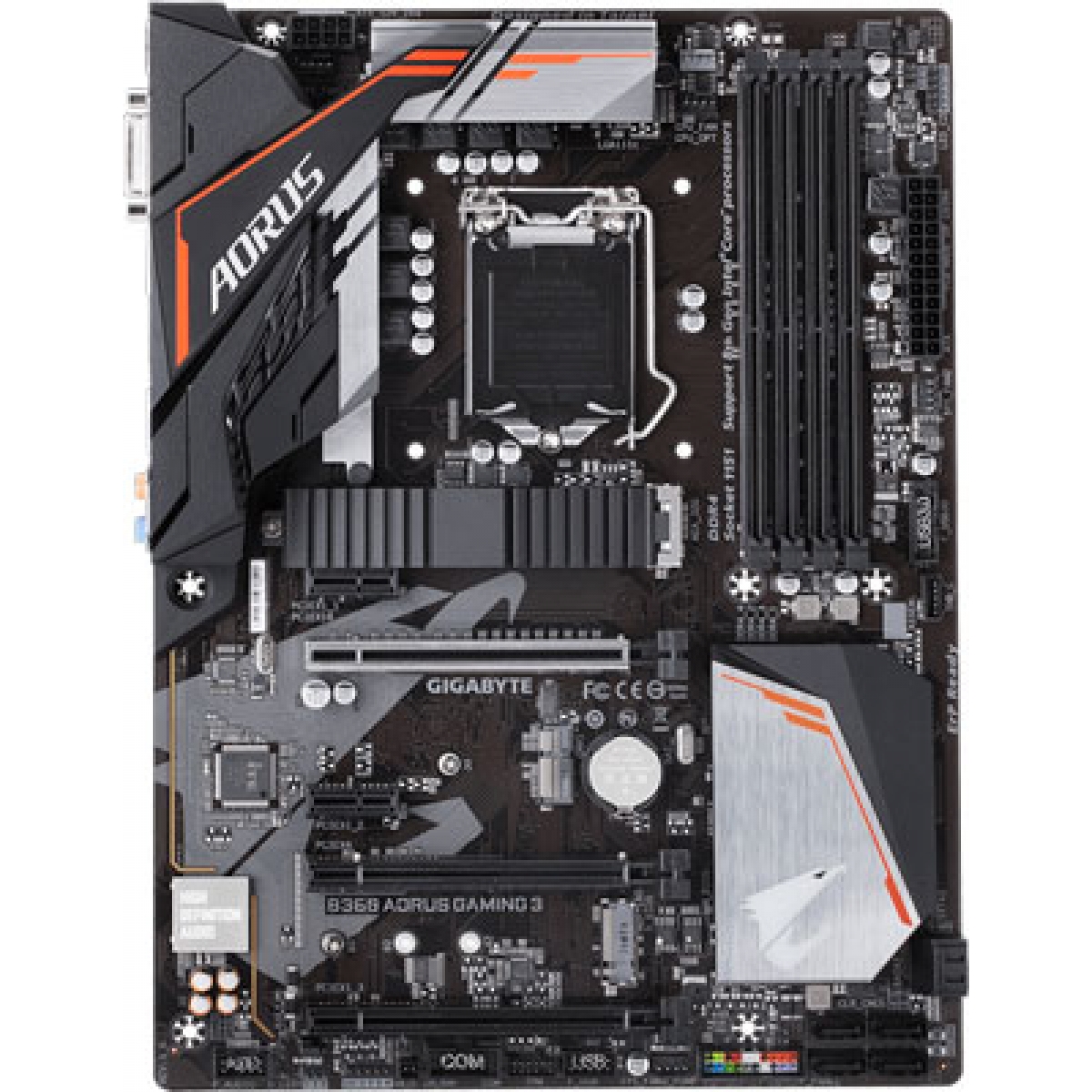 Placa Mãe Gigabyte B360 AORUS GAMING 3, Chipset B360, Intel LGA 1151, ATX, DDR4