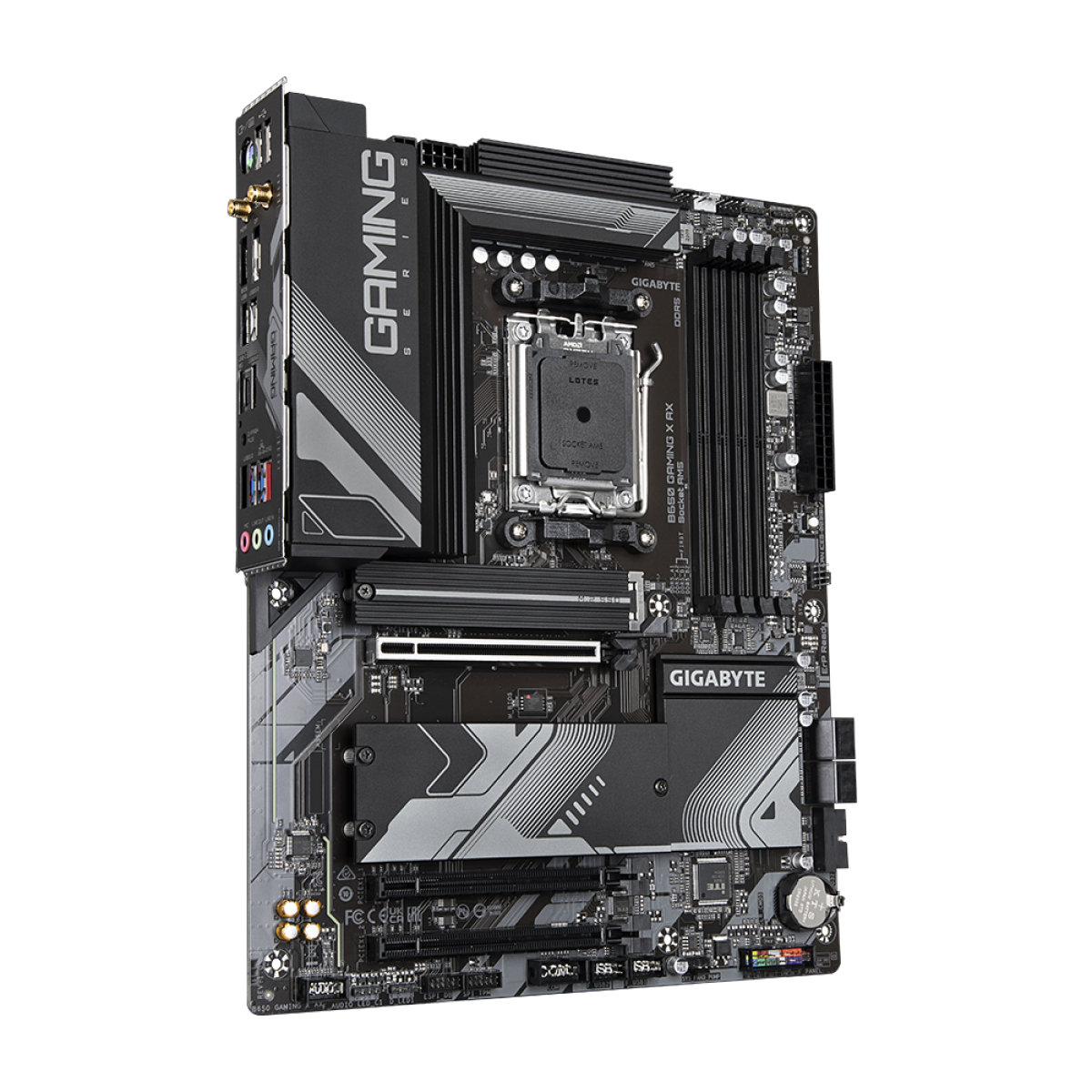 Placa Mãe Gigabyte B650 Gaming X AX, Chipset B650, WIFI, AMD AM5, ATX, DDR5