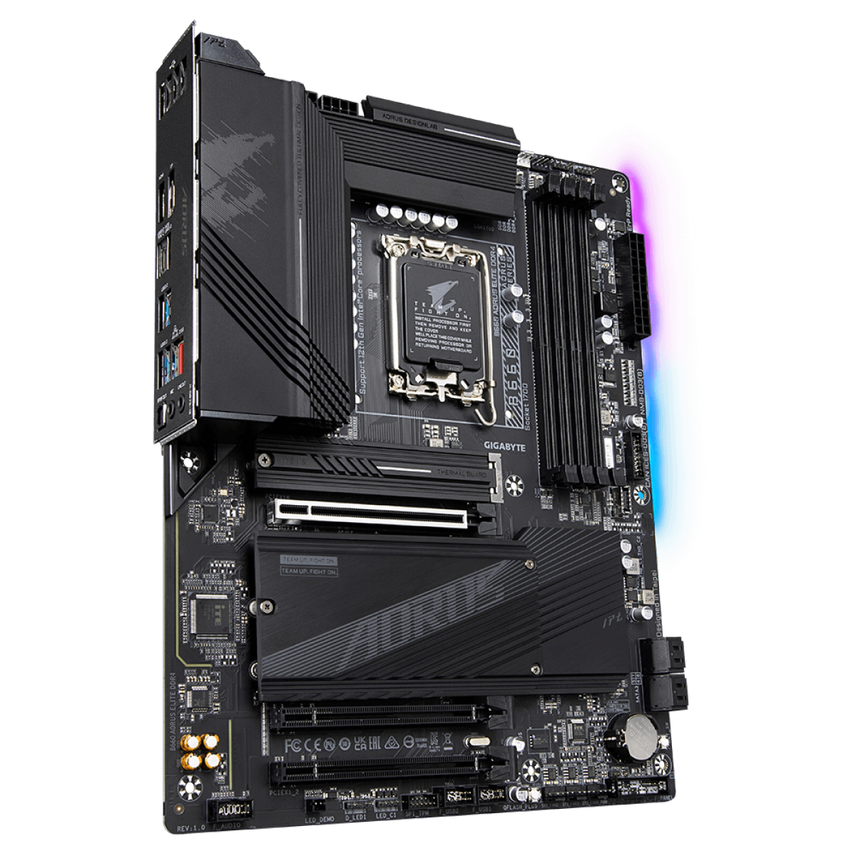 Placa Mãe Gigabyte B660 Aorus Elite DDR4, Chipset B660, Intel LGA 1700, ATX, DDR4