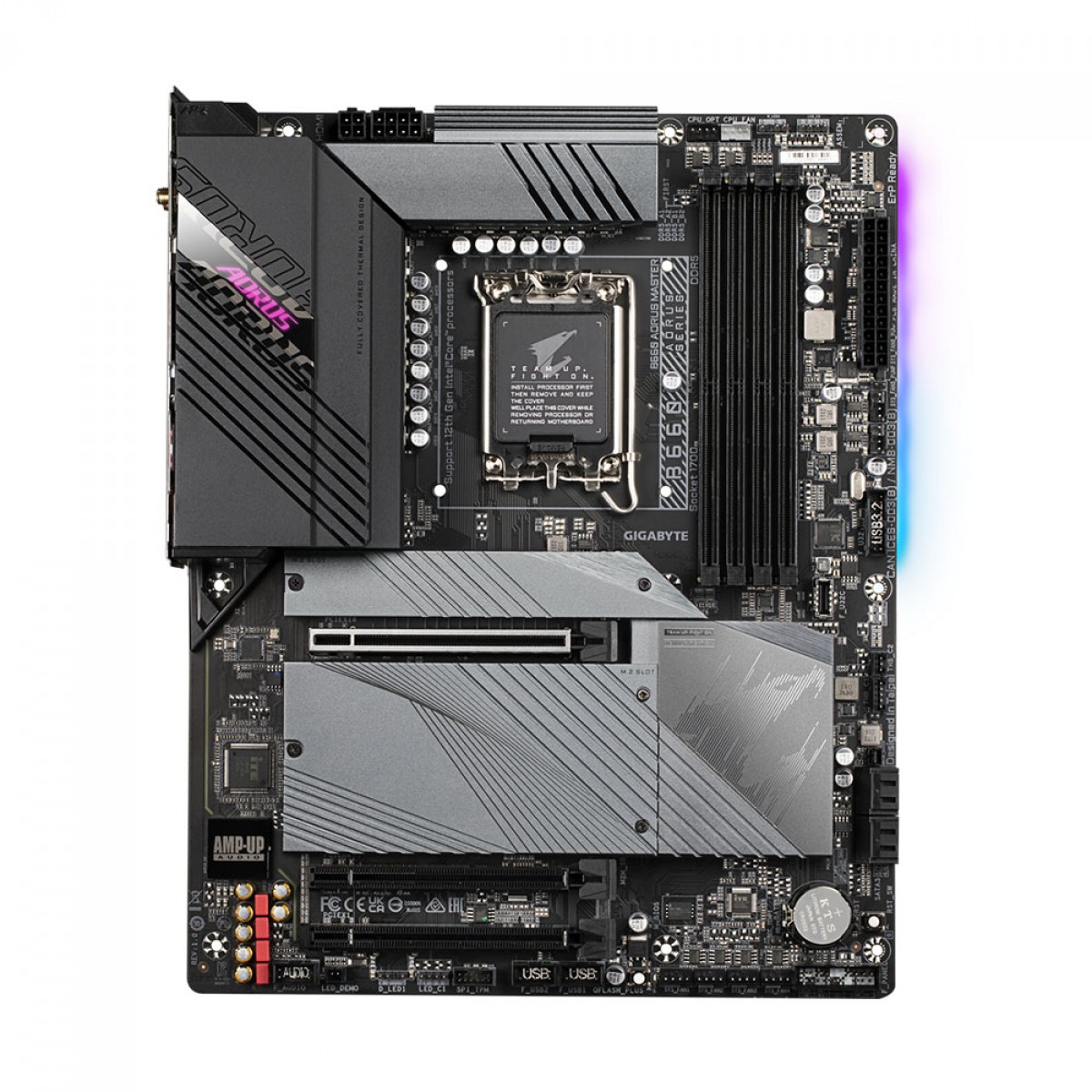 Placa Mãe Gigabyte B660 Aorus Master DDR5, Chipset B660, Intel LGA 1700, ATX, DDR5