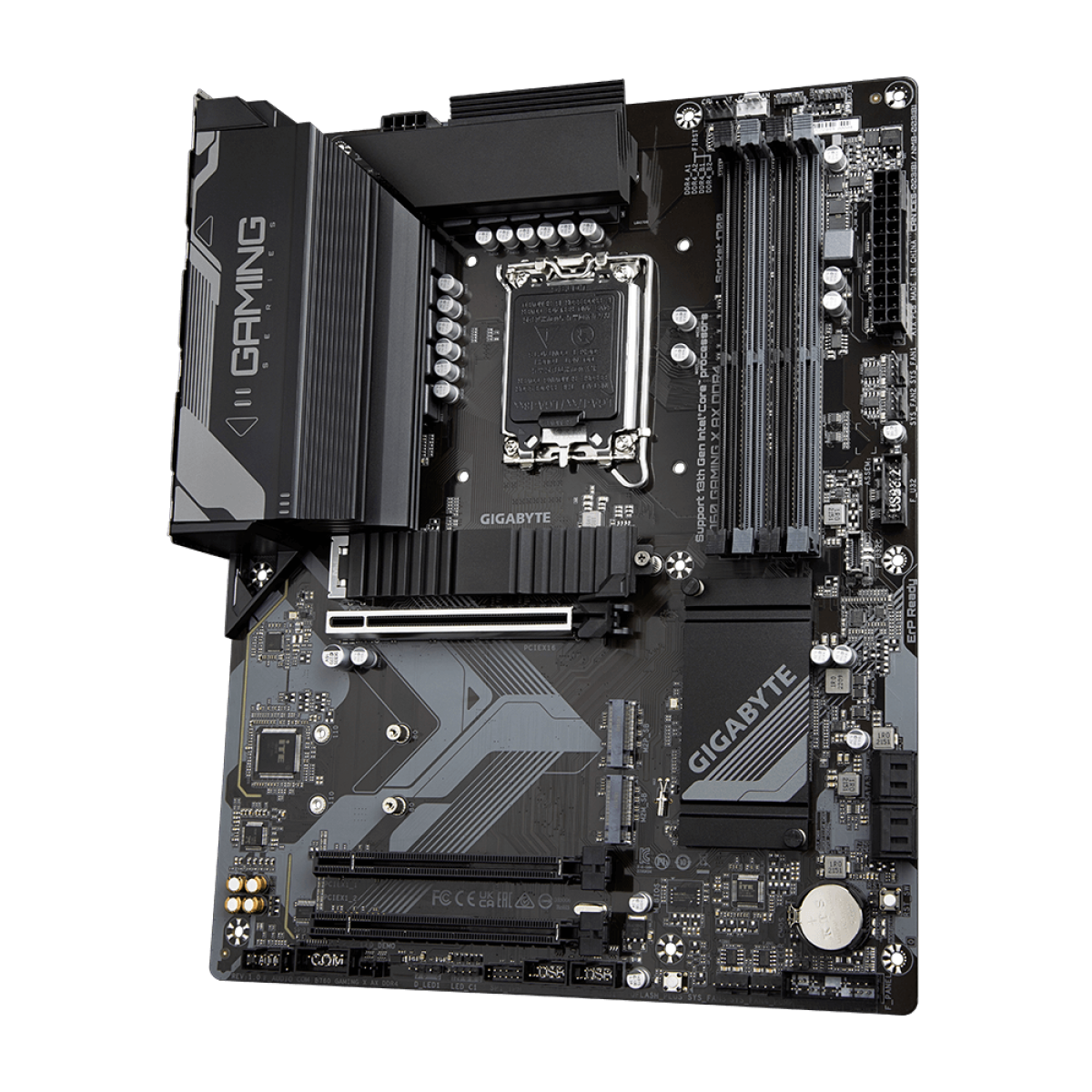 Placa Mãe Gigabyte B760 Gaming X AX DDR4, WiFi, Chipset B760, Intel LGA 1700, ATX, DDR4