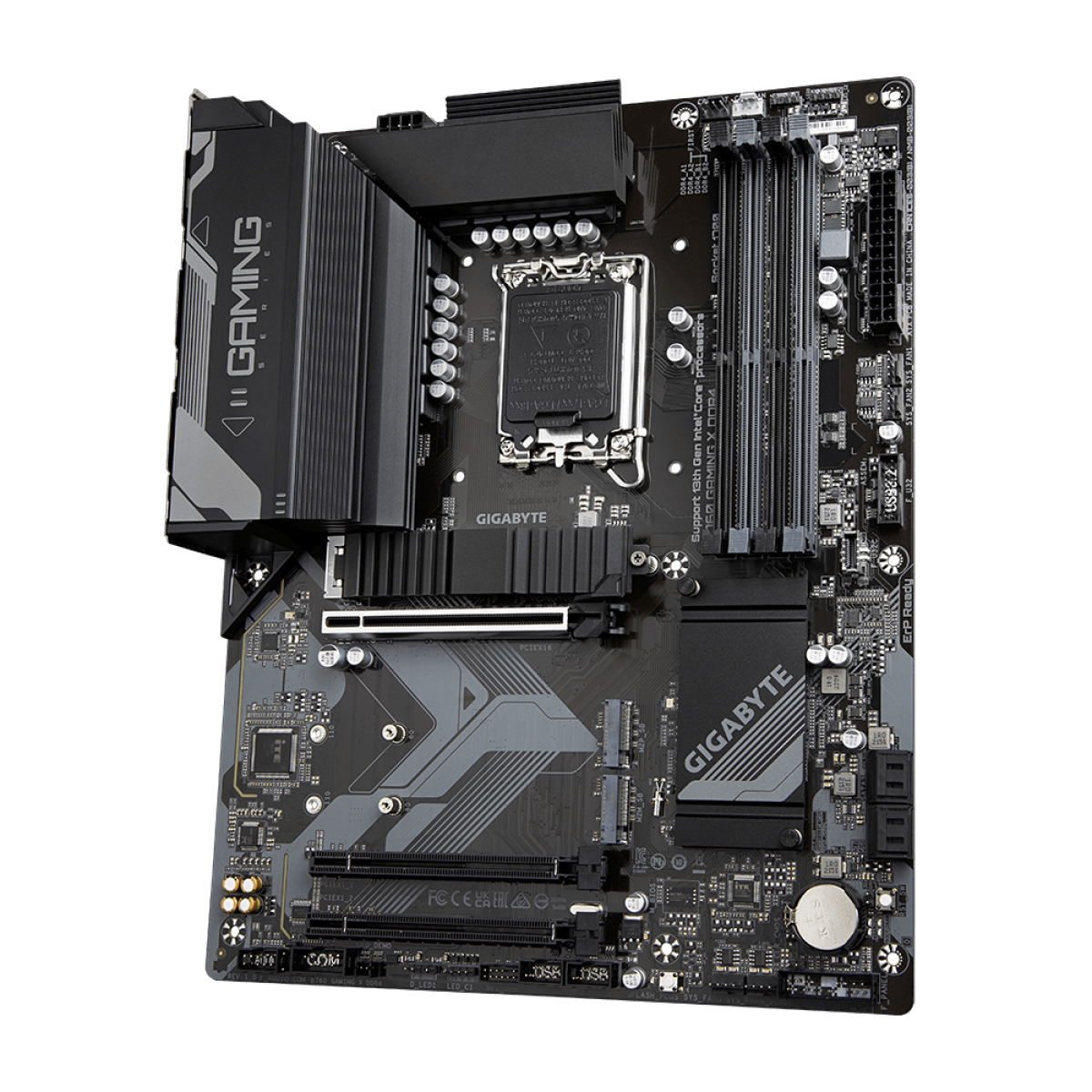 Placa Mãe Gigabyte B760 Gaming X DDR4, Chipset B760, Intel LGA 1700, ATX, DDR4