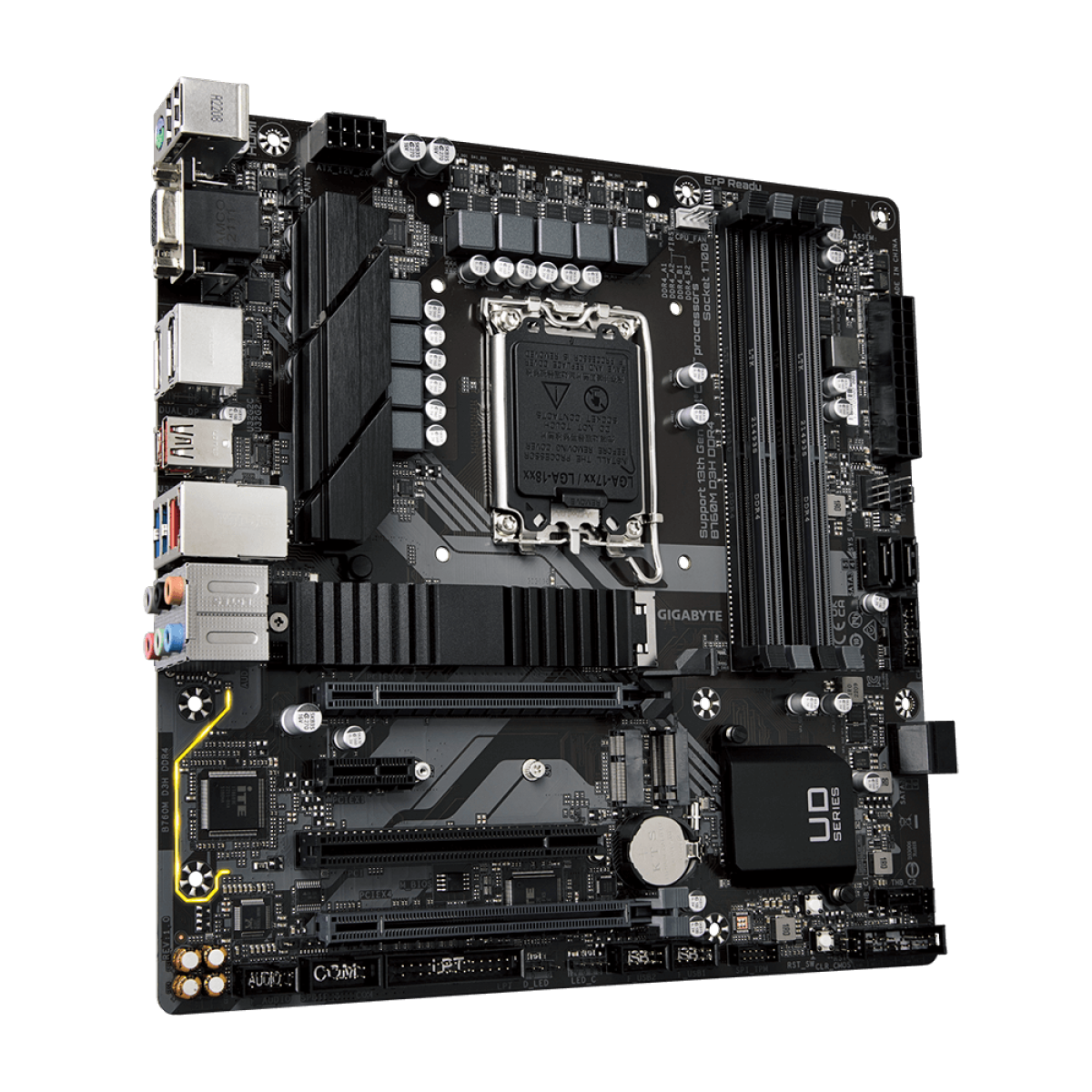 Placa Mãe Gigabyte B760M D3H DDR4, Chipset B760, Intel LGA 1700, M-ATX, DDR4 - OPEN BOX