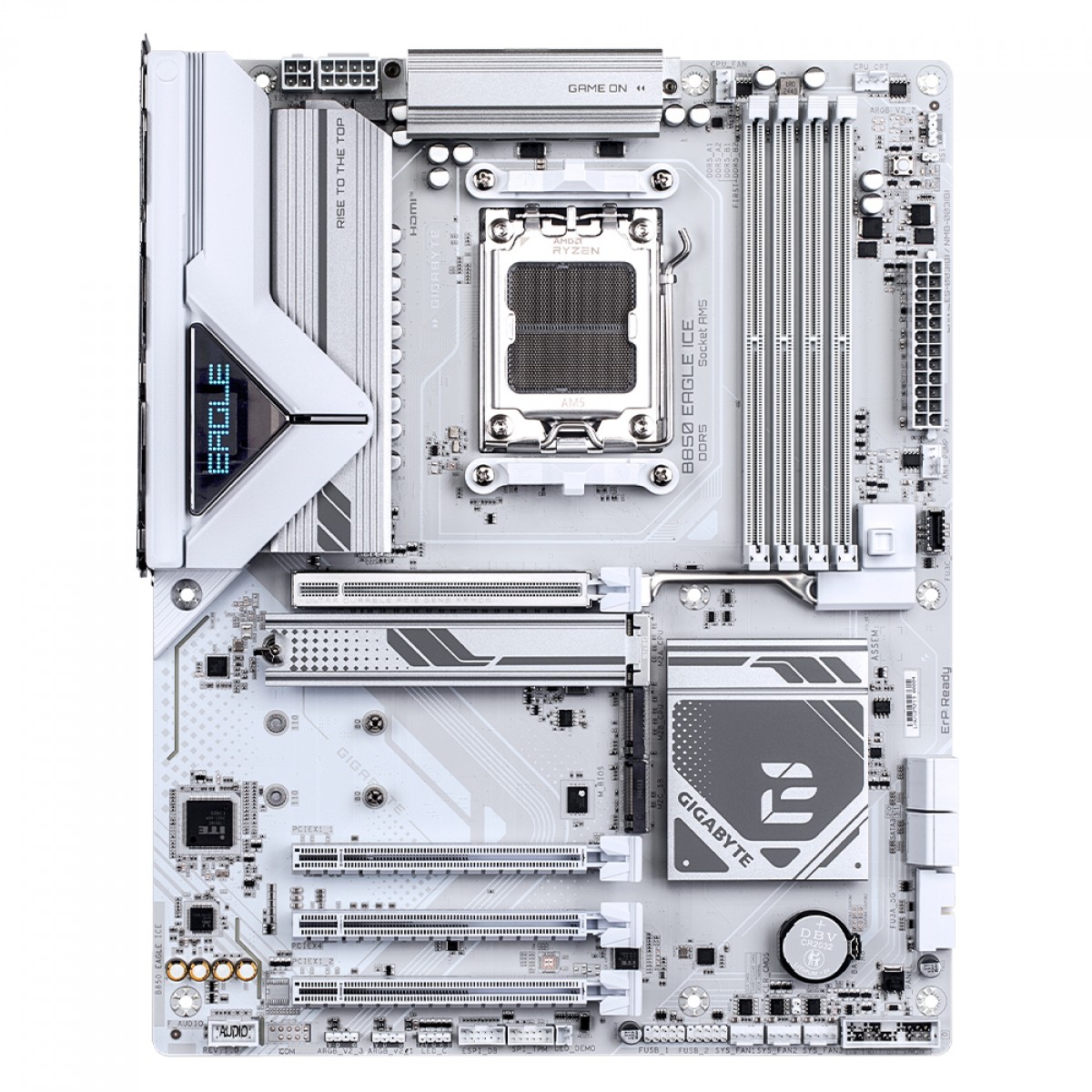 Placa Mãe Gigabyte B850 EAGLE ICE, Chipset B850, AMD AM5, ATX, DDR5